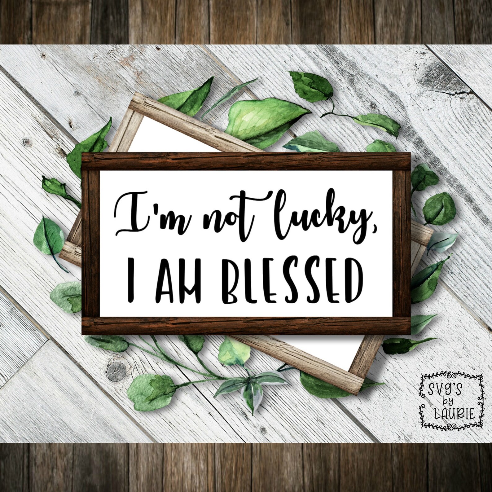 I'm Not Lucky I Am Blessed SVG - Family SVG - Adoption SVG - Blessed ...