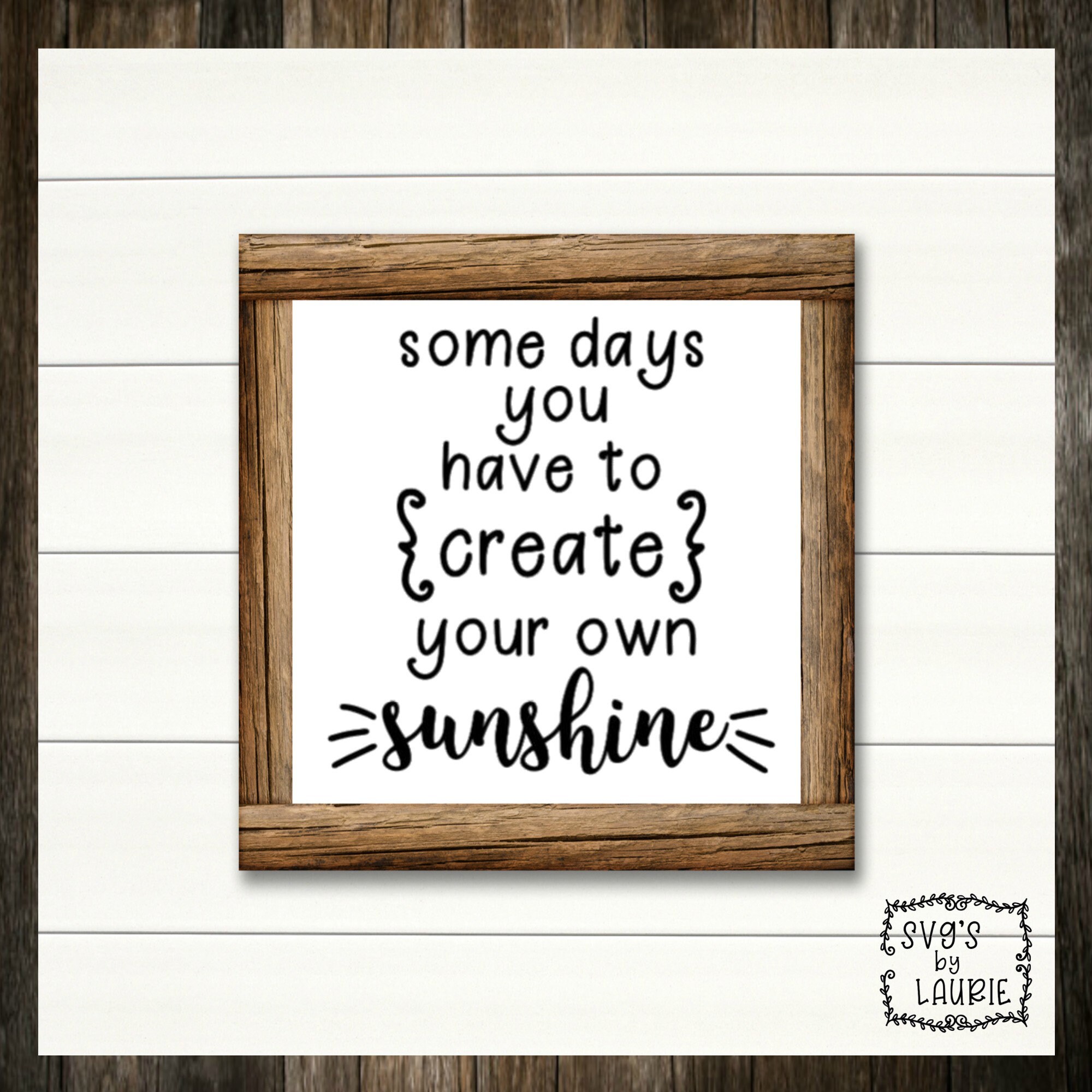 Create Your Own Sunshine SVG / Digital Cut File / Sunshine SVG / Faith ...