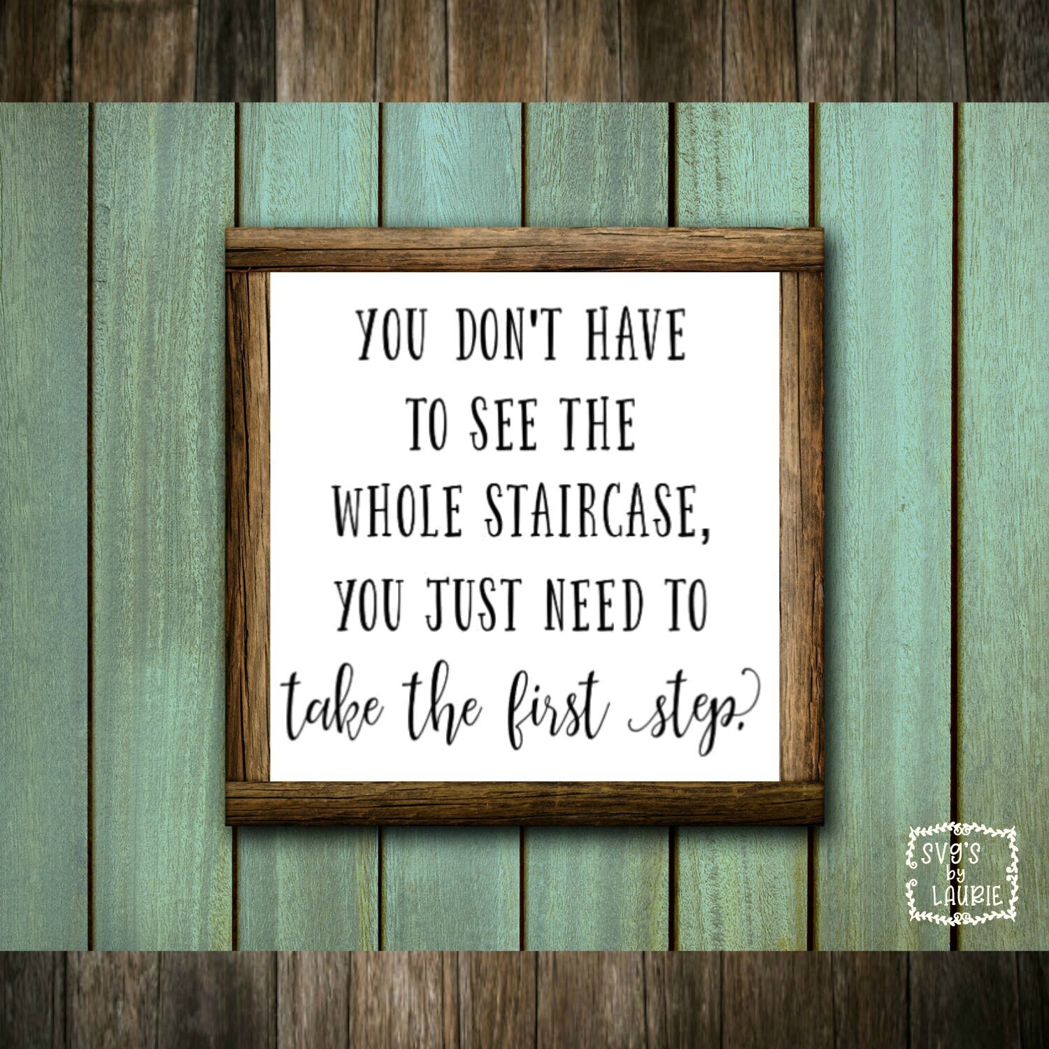Take the First Step SVG / Faith SVG / Inspirational Svg / Believe Svg ...