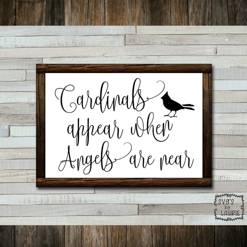 Download Cardinals appear when angels are near SVG Cardinal SVG | Etsy