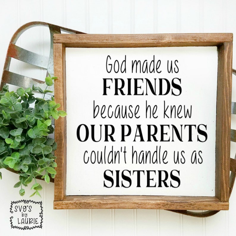 Download Sisters SVG Friends SVG Best Friends SVG Sisters quote | Etsy