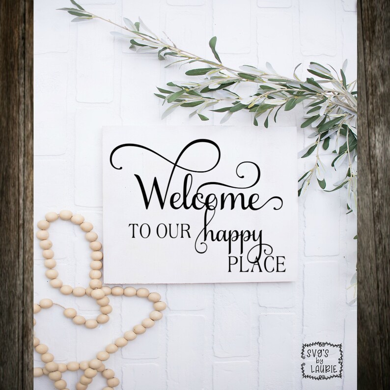 to our happy place SVG Family SVG Home SVG Etsy