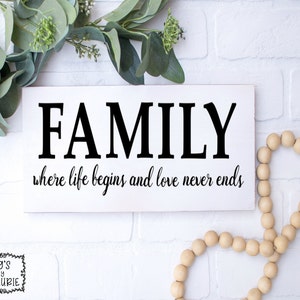 Familia SVG - Recuerdos SVG- Donde la vida comienza y el amor nunca termina SVG - Inicio svg - Decoración del hogar svg - Amor svg - Bienvenido a nuestra casa svg