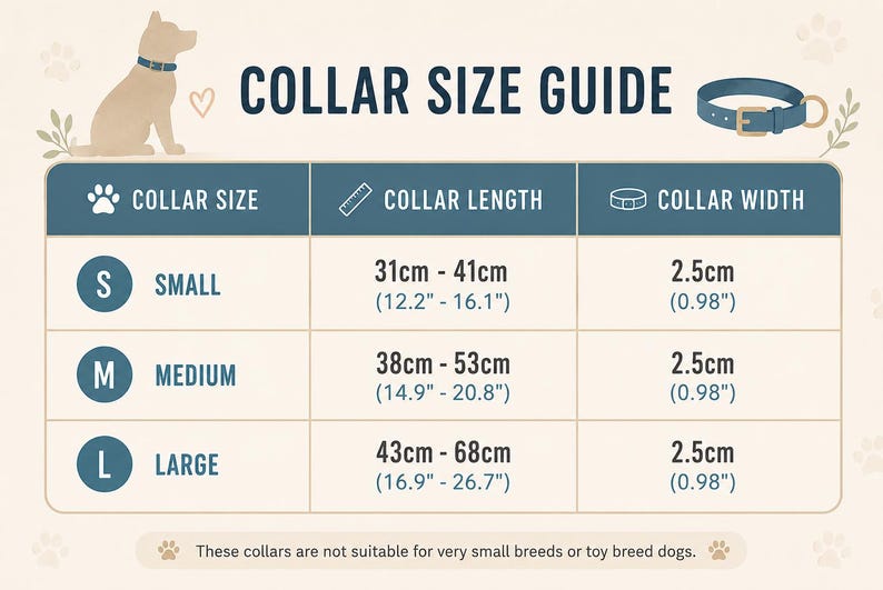 Chelsea Dog Collar | Adjustable Handmade Dog Collar for Small Medium Large Dogs | Colourful Pet Collar 画像 4
