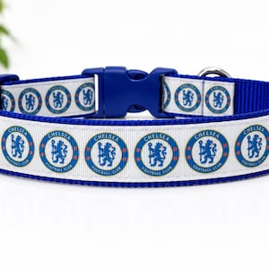 Chelsea Dog Collar | Adjustable Handmade Dog Collar for Small Medium Large Dogs | Colourful Pet Collar 画像 1