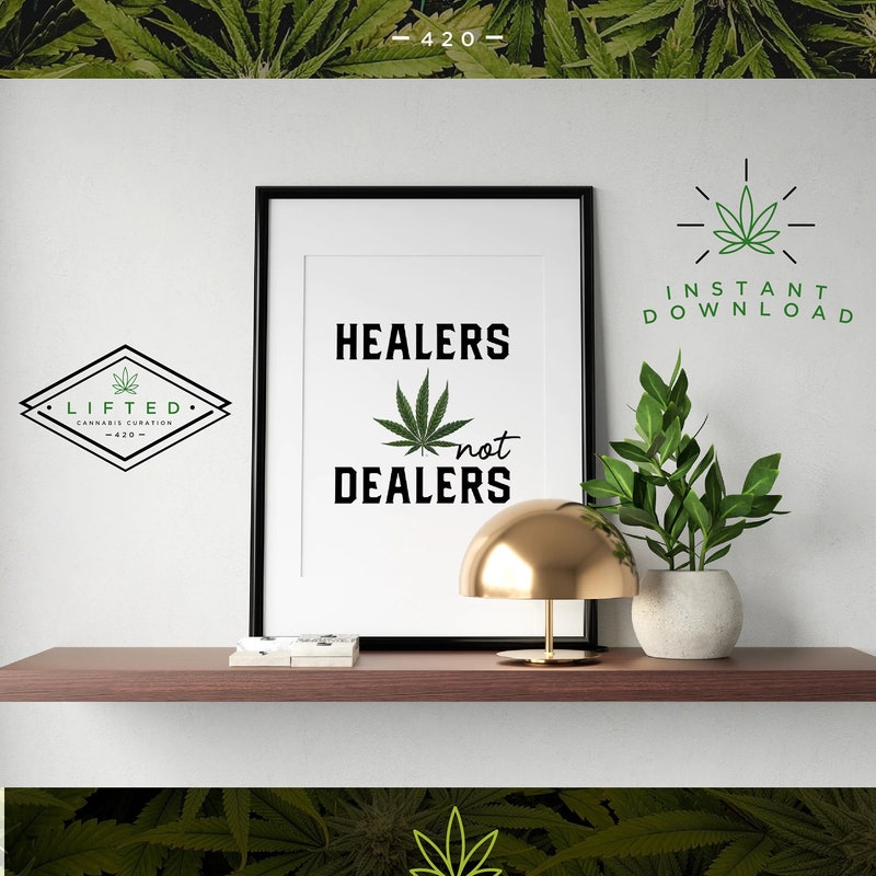Marijuana Decor - Etsy