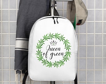 Backpack for women, Marijuana Gift, Bookbag for girls, Marijuana accessories, Marijuana Bag, Stoner essentials, Stoner Gifts