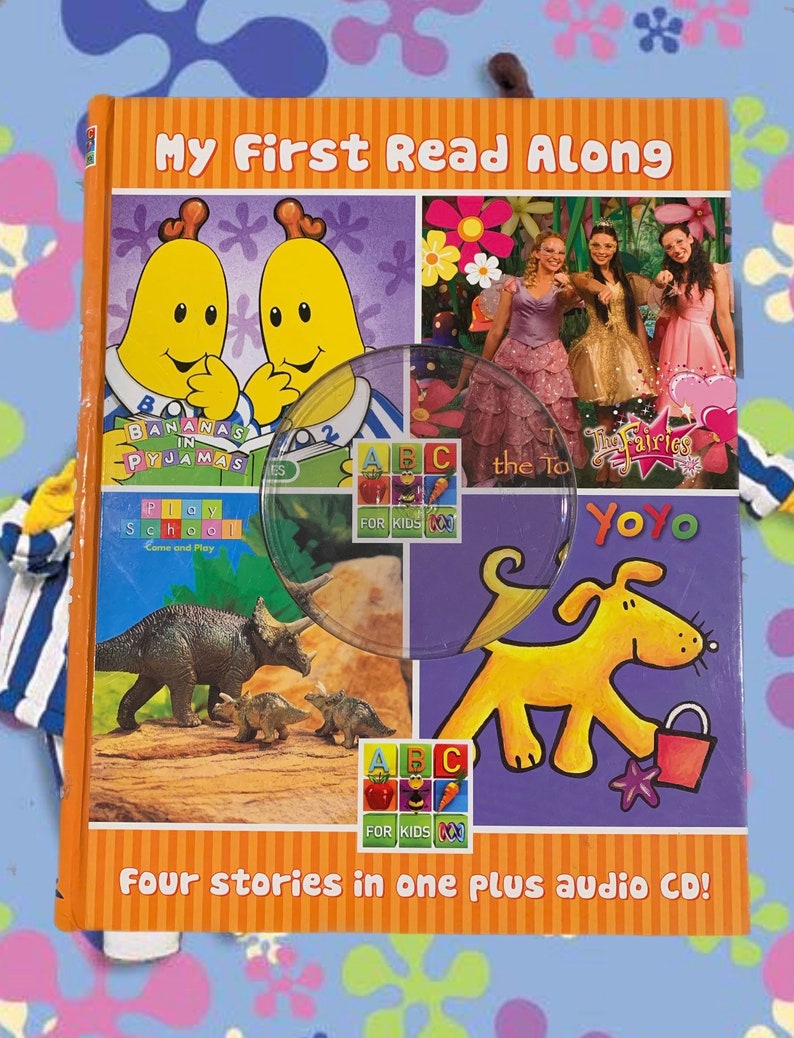Bananas in pyjamas hard cover read along book book only Etsy