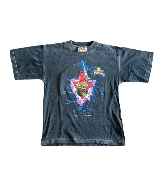 Rare 1990s vintage mighty morphin power rangers ts