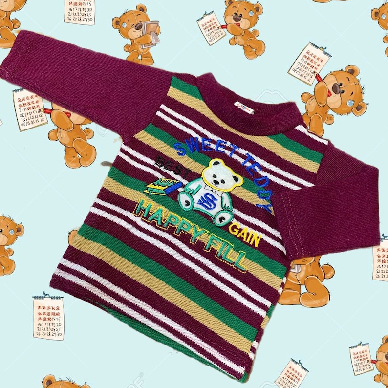 Knitted Teddy bear sweater