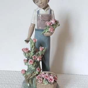 LLADRO, ROSES For My MOM, 5088, Retired Lladro, Happy Mother&#39;s Day Gift