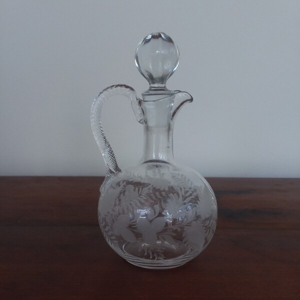 Antique Oil and Vinegar Cruet Etsy