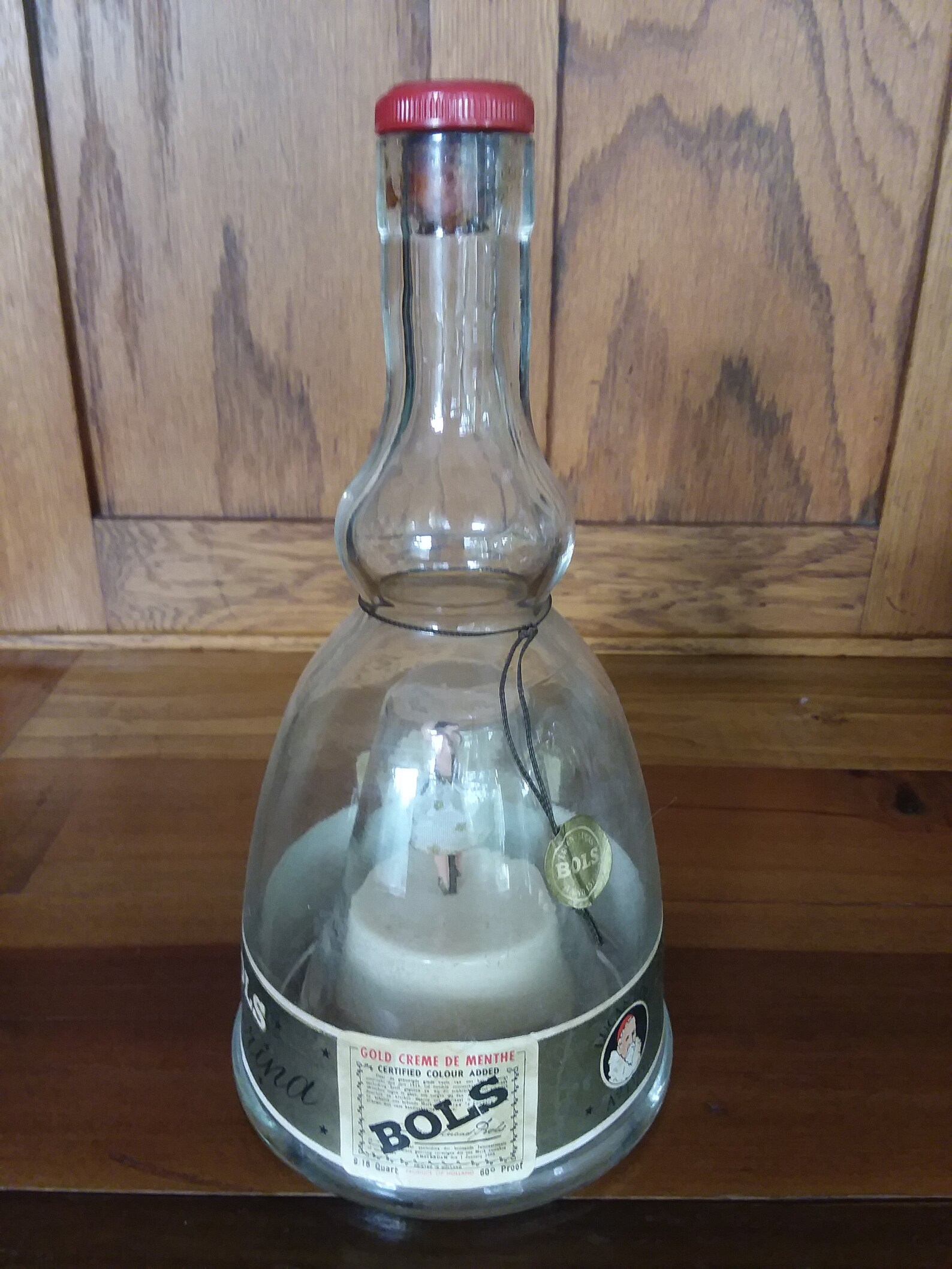 Bols BALLERINA MUSIC BOX Liquor Bottle Plays the Blue Etsy