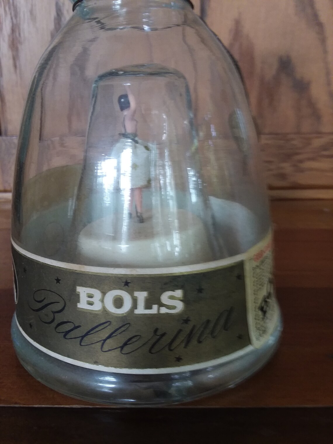Bols BALLERINA MUSIC BOX Liquor Bottle Plays the Blue Etsy