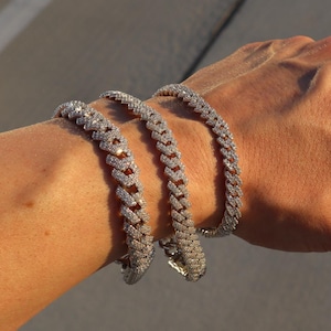 Moissanite cuban chain - Etsy 日本