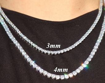 NKlaus Collar 80cm Cadena De Anclaje Chapado En Diamante Collar De Plata 925 1,8mm De Ancho Cadena De Plata 3631