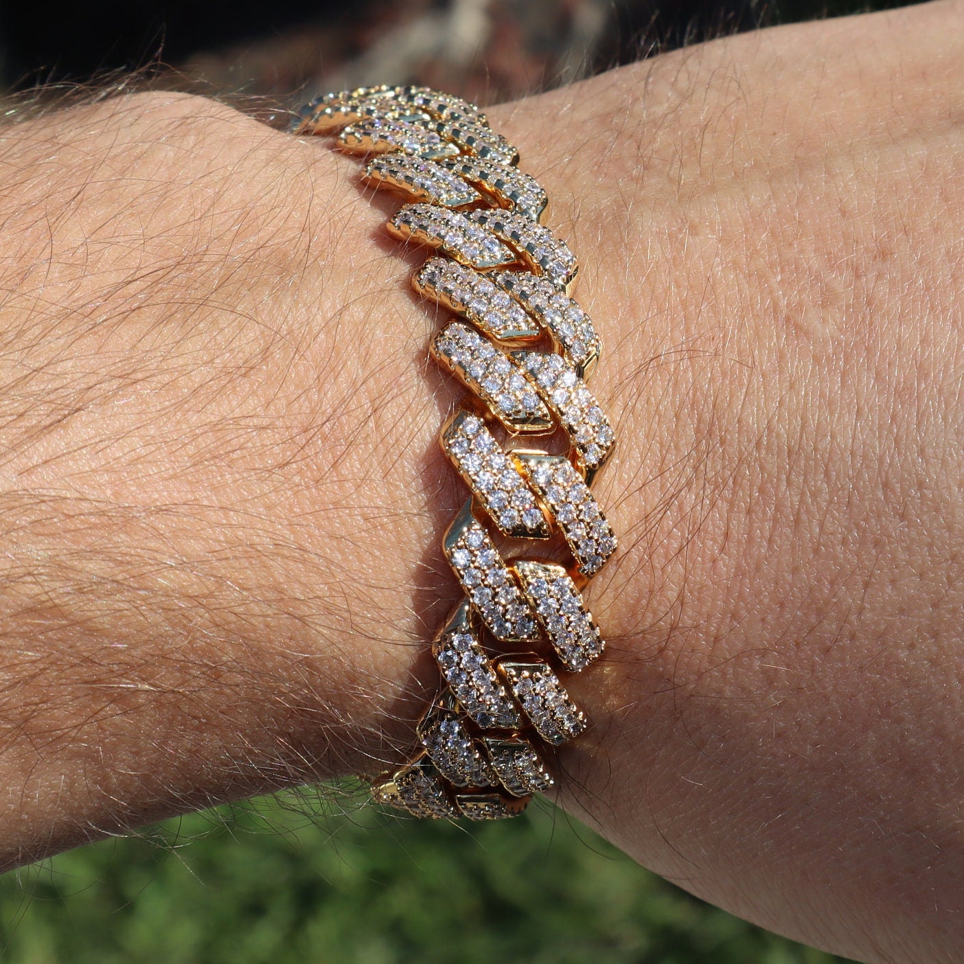 ブレスレット BASSCLEF Cuban Chain Bracelet OG No1 CUBAN BRC il_fullxfull.4152979122_p8xw.jpg