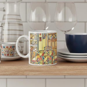 Golden Girls Kitchen Mug, 80s TV Nostalgia Coffee Cup for Cozy Retro Kitchens image 9