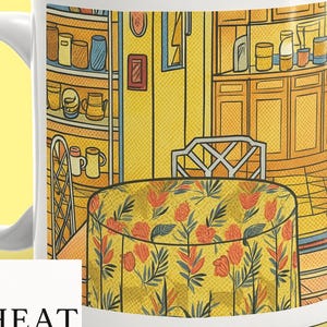 Golden Girls Kitchen Mug, 80s TV Nostalgia Coffee Cup for Cozy Retro Kitchens image 4