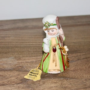 Vintage Bisque Bell - Etsy