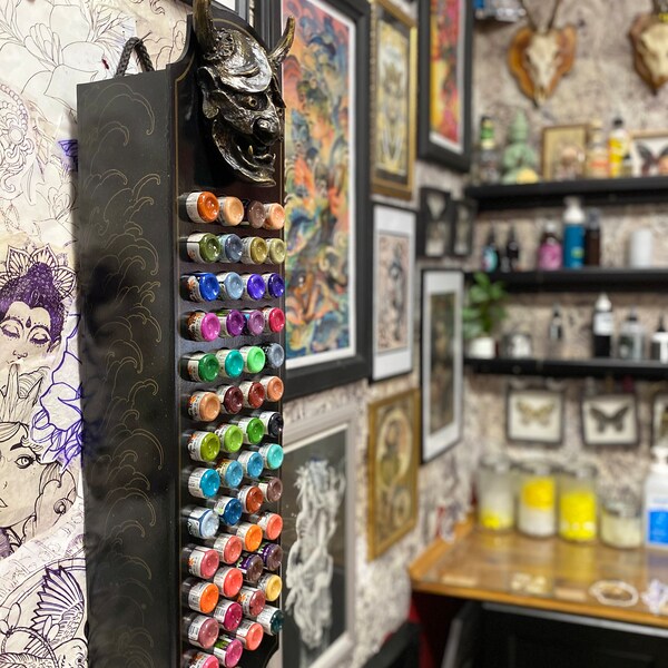 Tattoo Ink Rack Etsy