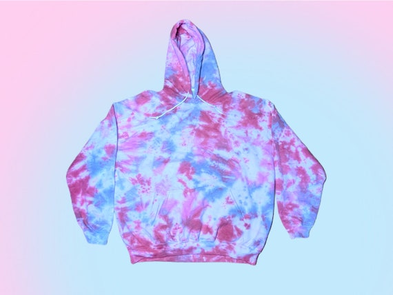 coral color hoodie