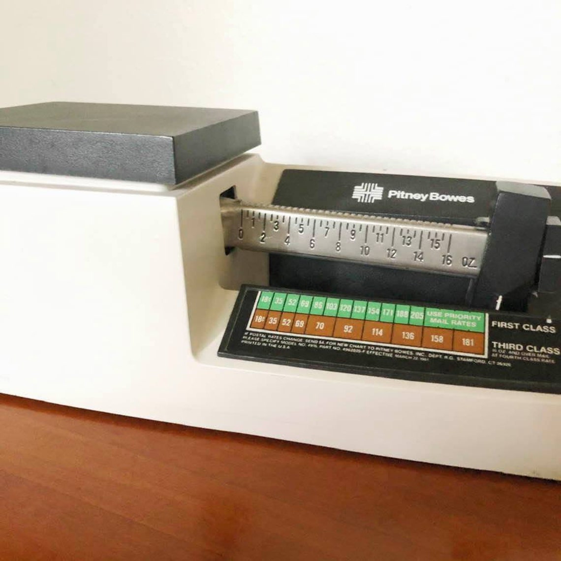 1981 Pitney Bowes Scale Vintage Postage Scale Vintage Pitney Etsy