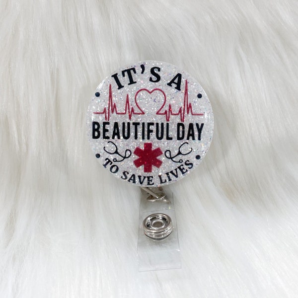 Doctor Badge Reel Etsy