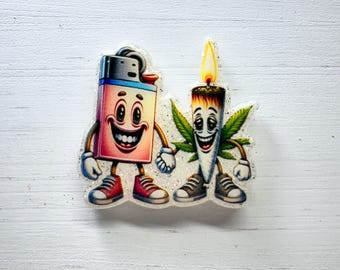 Cannabis Budtender Badge Reel, Dispensary ID Holder, Medical Marijuana Name Tag