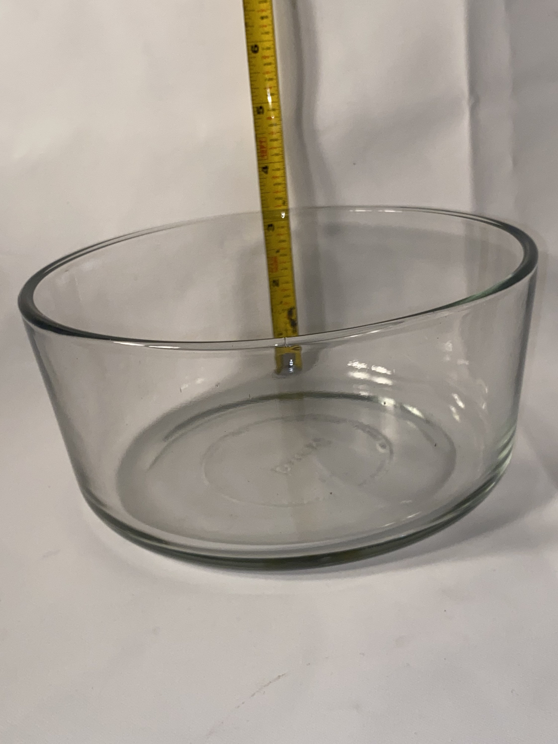 Large Pyrex Mixing Bowl Vintage Glass Rare Etsy