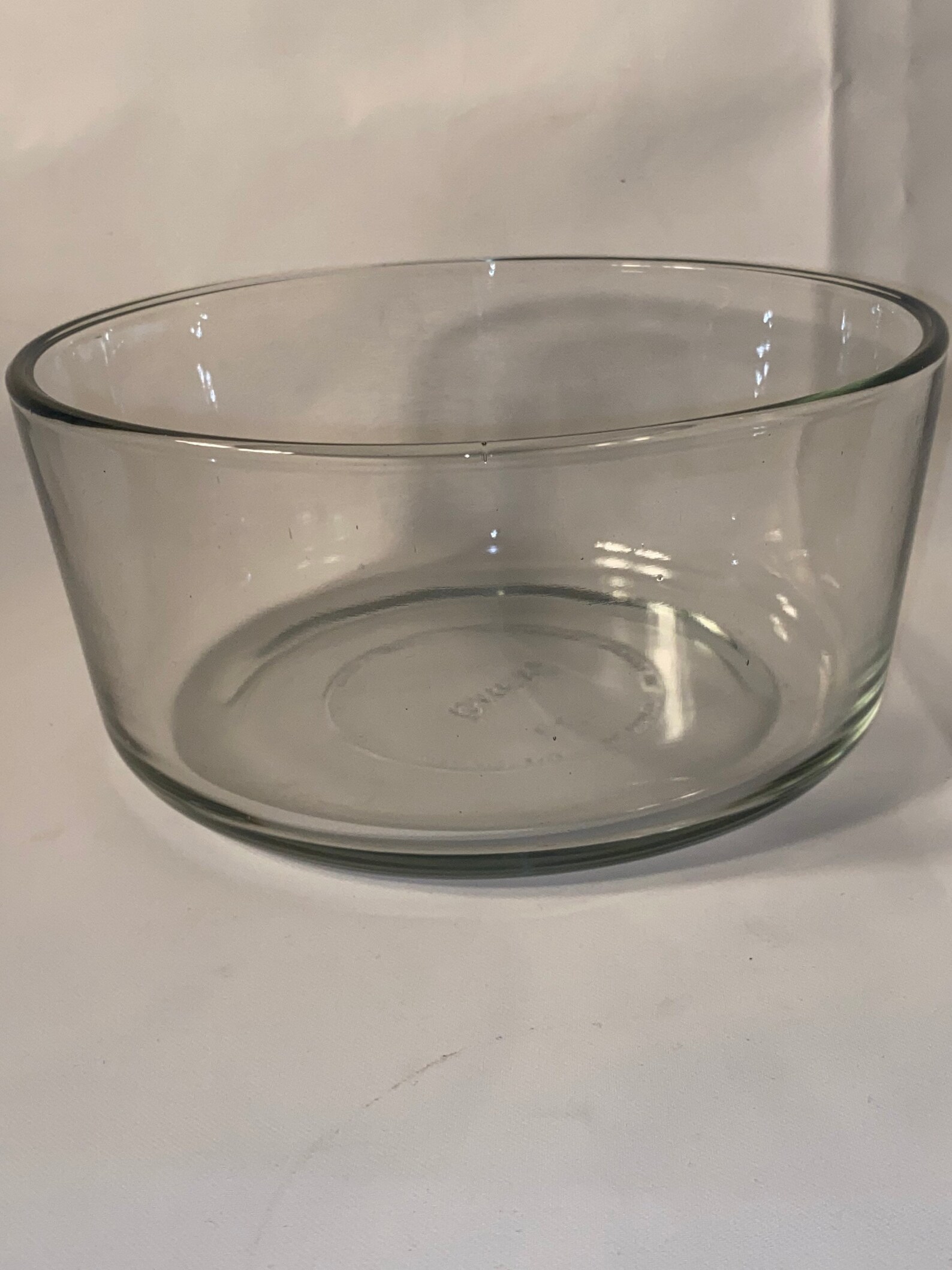 Large Pyrex Mixing Bowl Vintage Glass Rare Etsy