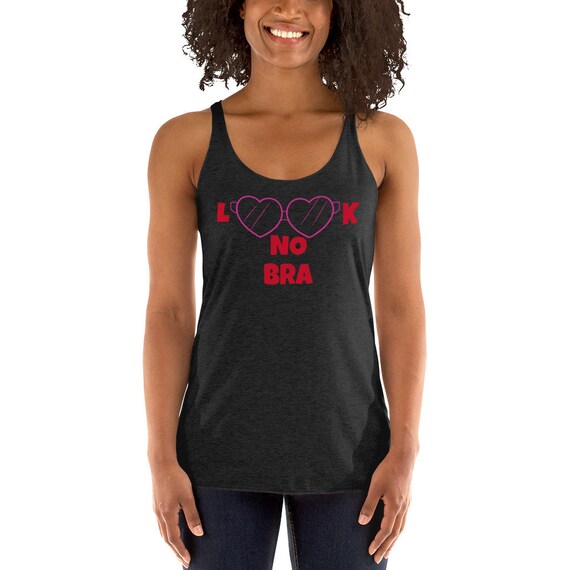 tank top no bra