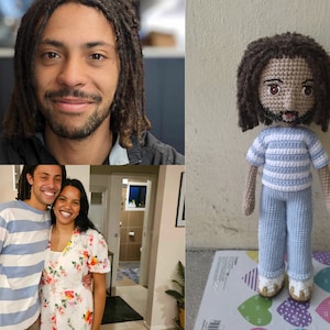 Look Alike Doll, Personalized Crochet Doll,Christmas Gift, Custom Amigurumi Gift, Personalized Doll, Mini Me Doll, Valentines Day Gift