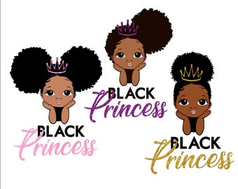 Download Black Princess Svg Etsy