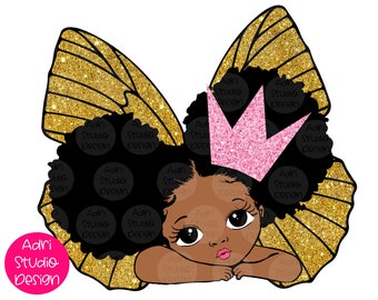 Download Black Baby Girl Svg Etsy