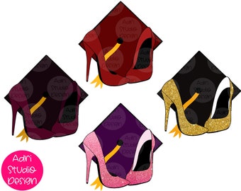 Download Afro Graduation Svg Etsy