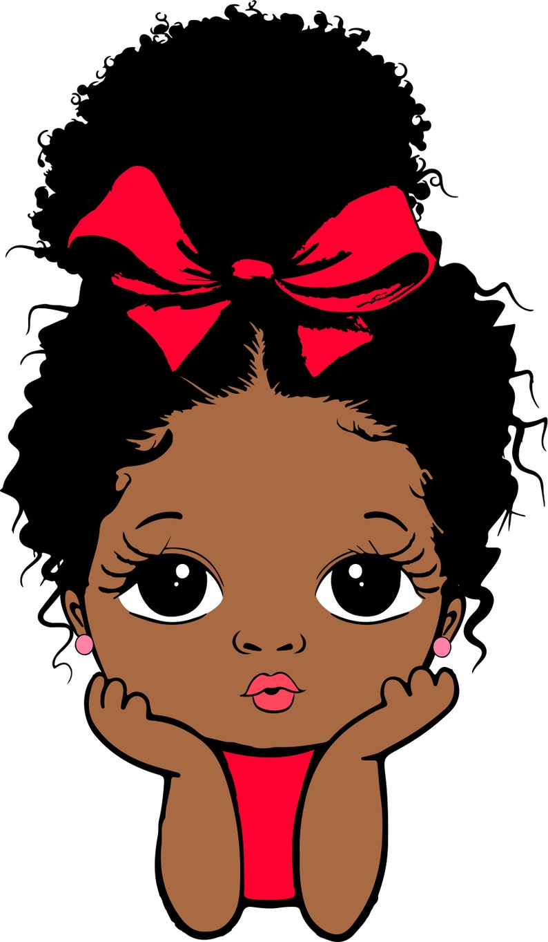 Download Peekaboo girl Bundle princess svg Cute black African | Etsy