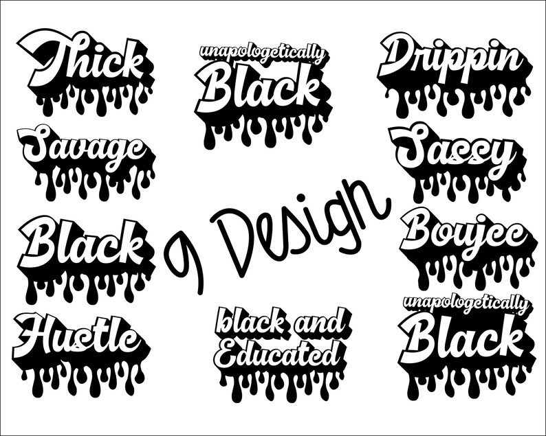 Download Graffiti Bundle svg Afro woman svg Melanin Black Girl | Etsy