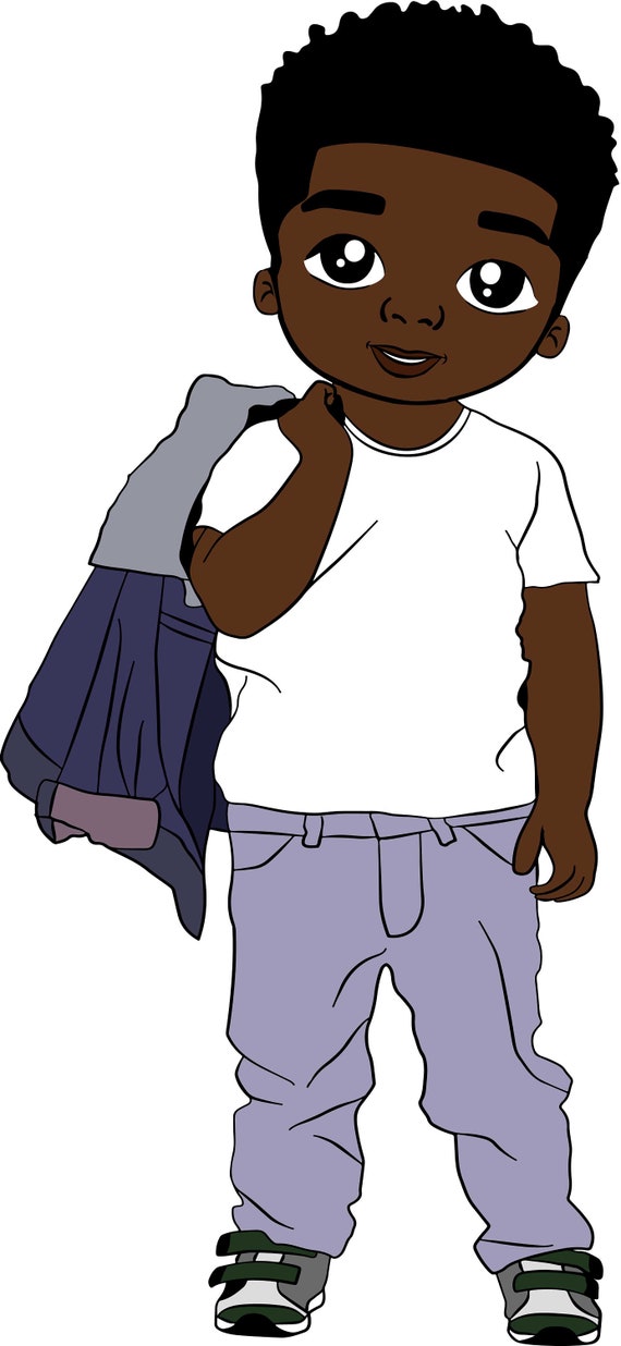 CXHOSTENT Afroamerikanische Kinder-Wandkunst - Betendes Kind Leinwanddruck