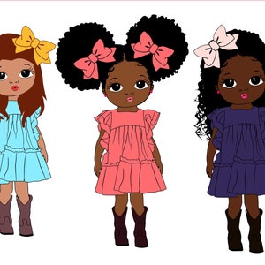 Peekaboo girl Bundle, Boho Girl clipart, personajes boho chic, fabricación de tarjetas, pegatinas de planificador, bordado, nativo, tribal, campestre salvaje