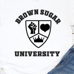 Brown Sugar University,Melanin Magic,Black Queen, HBCU, Black Pride African Woman svg Afro svg black power svg  svg african