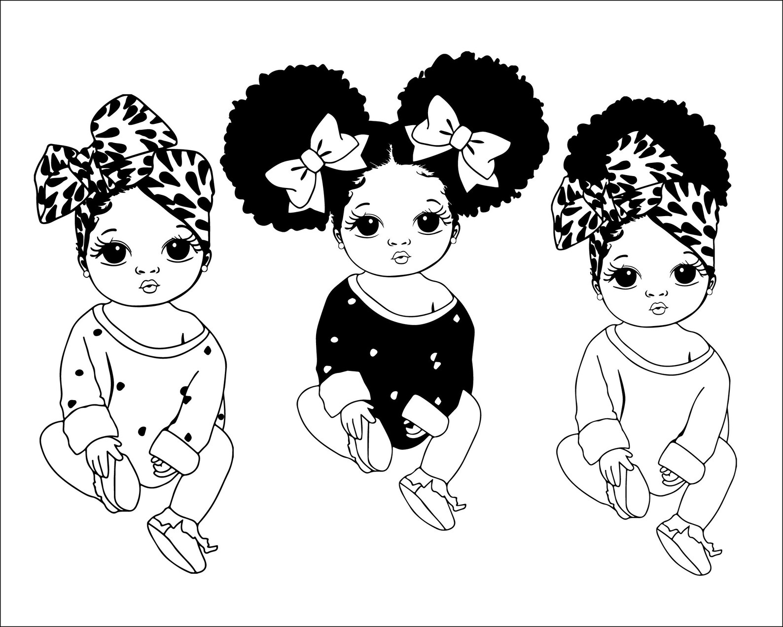 Peekaboo Girl With Puff Afro Ponytails Svg Cute Black African Etsy Canada 2023-latest-braided-hairstyles-for-black-woman