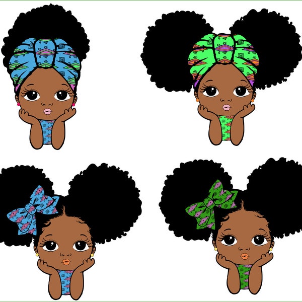 Peekaboo girl  Bundle, princess svg, Cute black African American kids Svg Dxf Eps Png cut file CricuT, African American, afro print svg, bow