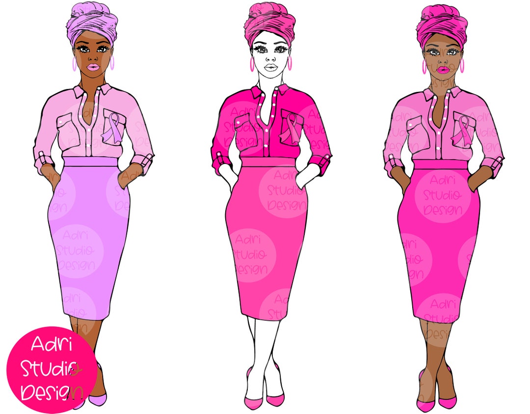 Survivor Svg, Pink Ribbon Svg, Queen Clipart African American Png Dxf ...