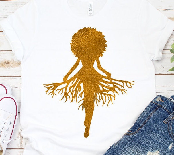 Afro Roots SVG Queen clipart African American africa png dxf eps Reme…
