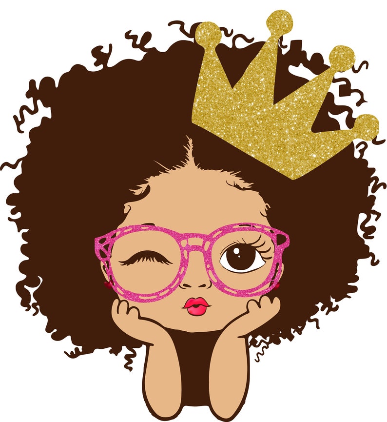 Free Free 99 Black Princess Baby Svg SVG PNG EPS DXF File