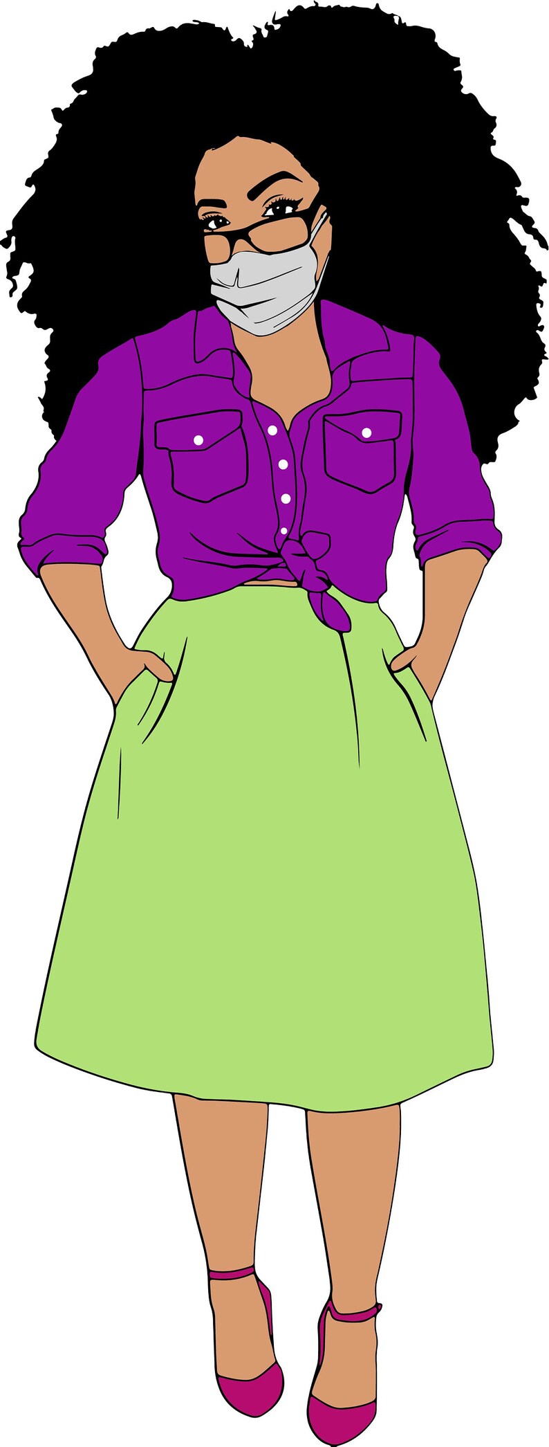 Download Woman Bundle svg Quarantine svg Black woman svg black girl ...