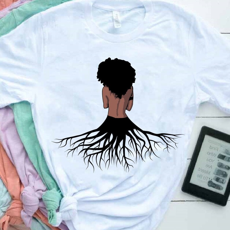 Afro Roots Graphics Afro Roots SVG - Queen Clipart African American Png Dxf Eps Jpeg Png ...