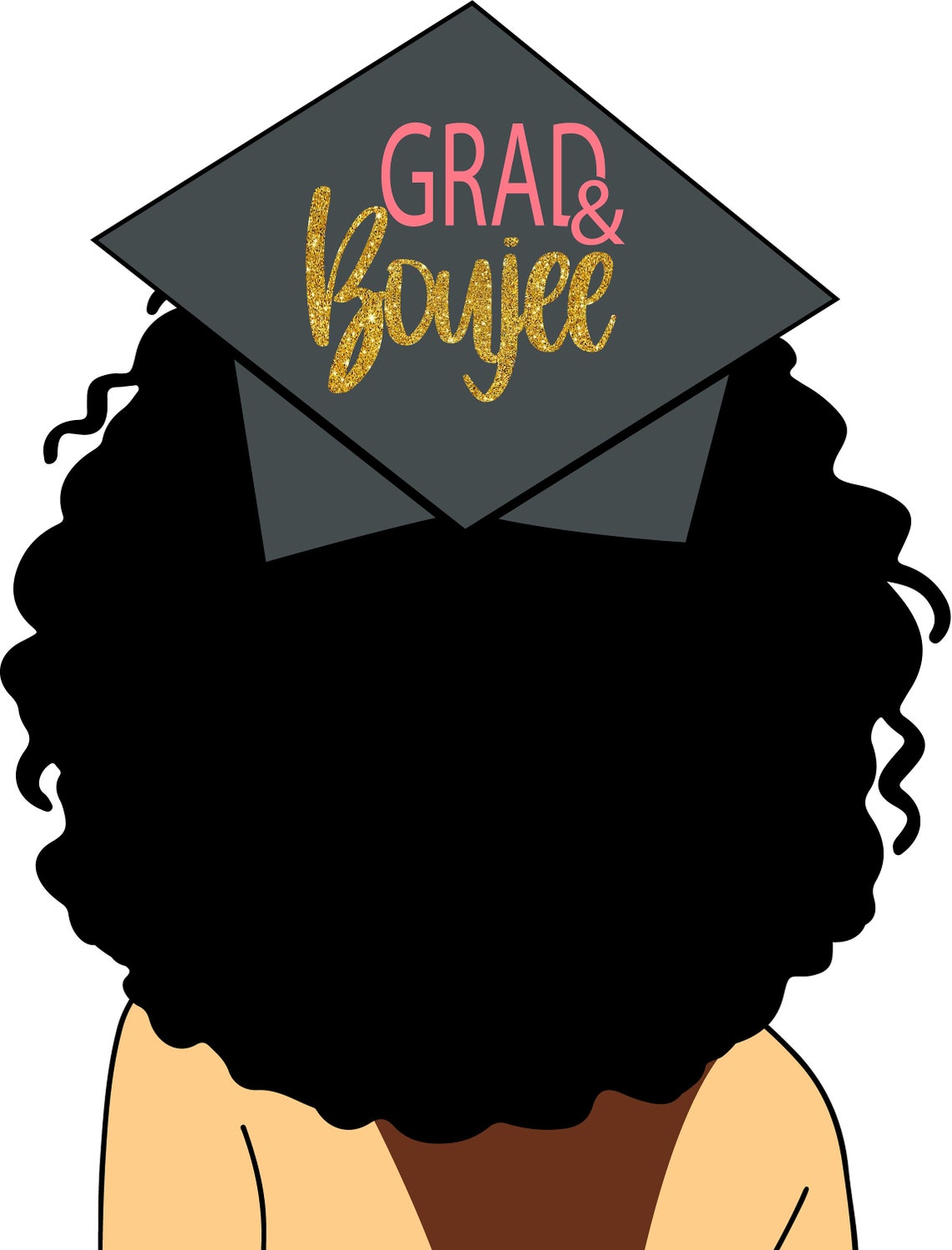 Download Nothing can stop me class of 2020 Black Woman SVG ...