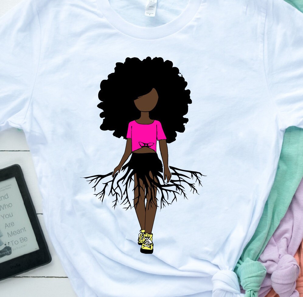 Afro Roots SVG Queen Clipart African American Png Dxf Eps Remember Your ...